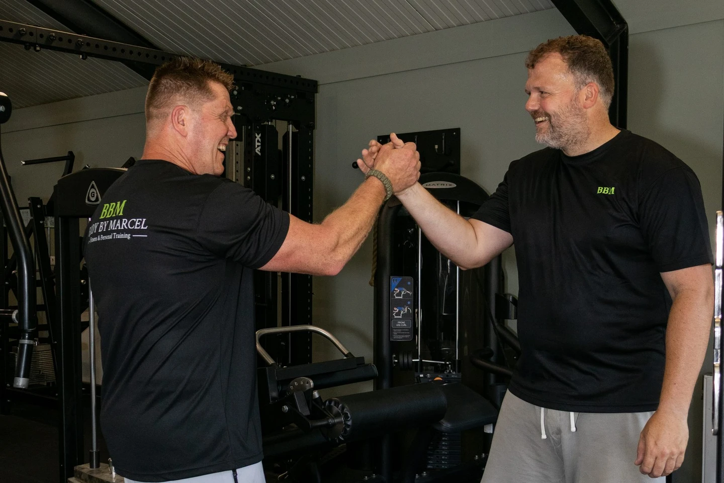 Kennismaking met de trainer in de sportschool